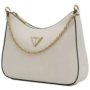 حقيبة كتف نسائية بيضاء من Guess ، موديل Hwzg78 79180