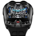 Jacob & Co. for Bugatti Chiron Tourbillon Men’s Black Skeleton Watch