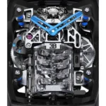 Jacob & Co. for Bugatti Chiron Tourbillon Men’s Black Skeleton Watch