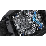 Jacob & Co. for Bugatti Chiron Tourbillon Men’s Black Skeleton Watch