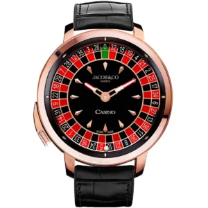 Jacob & Co. Men’s Casino Tourbillon Roulette Dial Watch