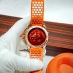 Jacob & Co. Men’s Epic X Skeletonized “Jai Shri Ram” Orange Watch