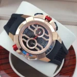Jacob & Co. Men’s Epic X Chrono Rose Gold-Tone Skeleton Watch