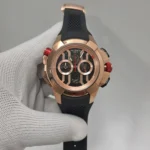Jacob & Co. Men’s Epic X Chrono Rose Gold-Tone Skeleton Watch