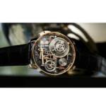 Jacob & Co. Men’s Oil Pump Rose Gold-Tone Skeleton Watch
