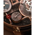 Jacob & Co. Men’s Oil Pump Rose Gold-Tone Skeleton Watch