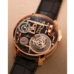 Jacob & Co. Men’s Oil Pump Rose Gold-Tone Skeleton Watch