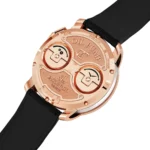 Jacob & Co. Men’s Oil Pump Rose Gold-Tone Skeleton Watch