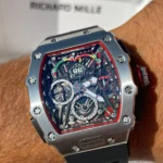 ساعة ريتشارد ميل Richard Mille رجالي ماكلارين McLaren RM50-03/01 بميناء شفاف