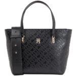 حقيبة يد نسائية سوداء من تومي هيلفيغر Aw0Aw16002