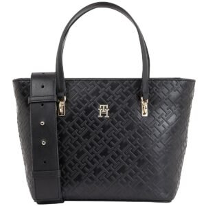 حقيبة يد نسائية سوداء من تومي هيلفيغر Aw0Aw16002