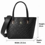 حقيبة يد نسائية سوداء من تومي هيلفيغر Aw0Aw16002