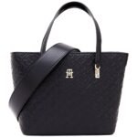حقيبة يد نسائية سوداء من تومي هيلفيغر Aw0Aw16002