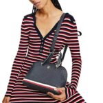 حقيبة كتف نسائية سوداء من تومي هيلفيغر Aw0Aw10453
