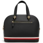 حقيبة كتف نسائية سوداء من تومي هيلفيغر Aw0Aw10453
