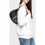 حقيبة كتف نسائية سوداء من تومي هيلفيغر AW0AW16510 BDS