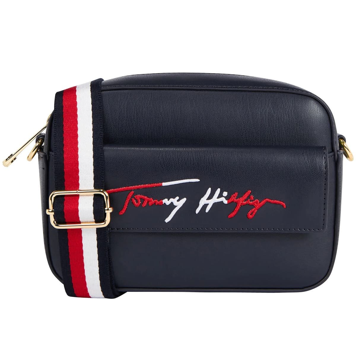 tommy-hilfiger-blue-women-crossbody-bag-aw0aw11073-dw5 حقيبة كروسبودي نسائية زرقاء من تومي هيلفيغر Aw0Aw11073 Dw5