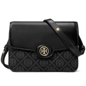 حقيبة Tory Burch T Monogram Robinson 152305-001 نسائية سوداء
