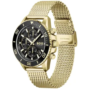 1513906-hugo-boss-watch-10bar-330ft-men-black-dial-metal-stainless-gold-mesh-strap-quartz-battery-analog-chronograph-admiral_2
