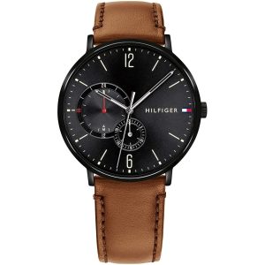 1791510-tommy-hilfiger-watch-men-brown-leather-brooklyn