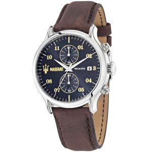 R8871618001-maserati-watch-quartz-chronograph-mens-blue-dial-brown-leather-Epoca