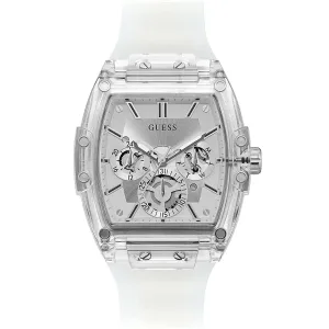 gw0203g1-guess-square-watch-men-silver-dial-rubber-transparent-strap-quartz-battery-analog-phoenix