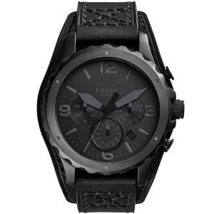 jr1510-fossil-watch-men-black-dial-leather-strap-quartz-analog-chronograph-nate