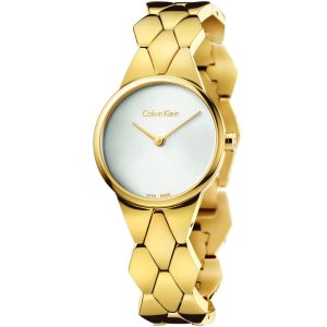 k6e23546-calvin-klein-watch-women-silver-dial-stainless-steel-metal-gold-strap-quartz-analog-two-hand-ck-snake