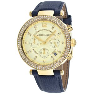 mk2280-michael-kors-watch-women-gold-dial-leather-blue-strap-quartz-analog-chronograph-parker_2